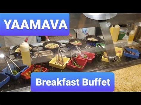 YAAMAVA Casino Serrano Breakfast Buffet ~ Walk Through - YouTube