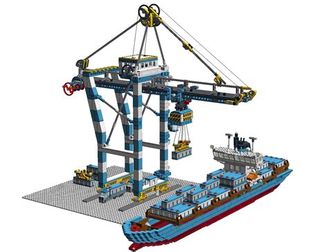 LEGO IDEAS - LEGO Maersk Container Gantry