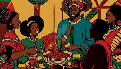 Communal Feast of Karamu [Kwanzaa] by ChikiwiCreations on DeviantArt