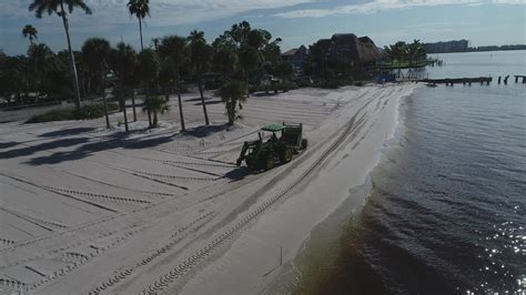 Drone Video: Cape Coral Yacht Club beach nourishment process