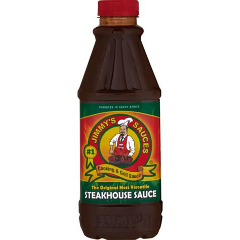 Jimmy's Sauces Steakhouse Marinade 750ml | BBQ Sauce & Marinades | Table Condiments & Dressings ...