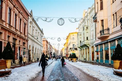 Szeged Hungary: From Blue Skies to Winter Snow