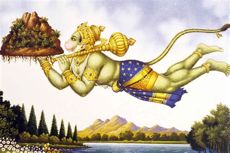 Flying Hanuman - 1600x1070 Wallpaper - teahub.io