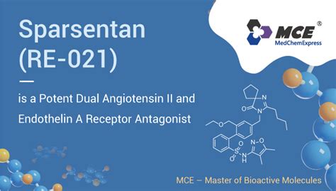 Sparsentan (RE-021) is a Potent Dual Angiotensin II and Endothelin A Receptor Antagonist ...