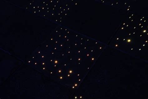 Fiber Optic Floor: DIY Stars Light Up Bathroom at Night | Gadgets, Science & Technology