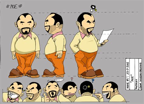 moe's model sheet by igoryglesias on DeviantArt