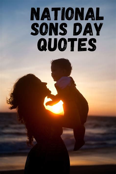 Happy National Sons Day Quotes 2023 - Lola Lambchops