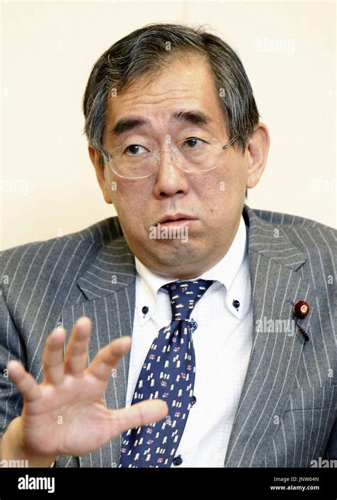 TOKYO, Japan - Foreign Minister Takeaki Matsumoto speaks during an ...