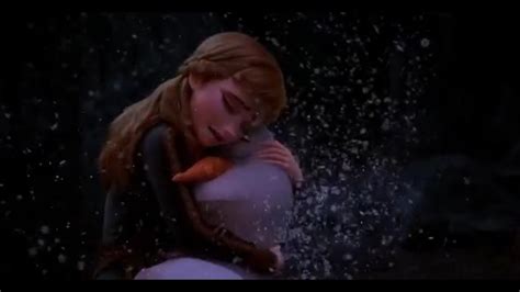 Frozen Olaf Melting Scene