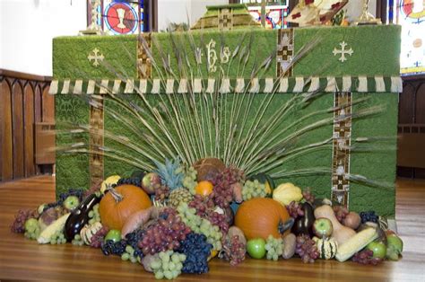 17 Best images about Harvest display for church on Pinterest | Altar decorations, Joan of arc ...