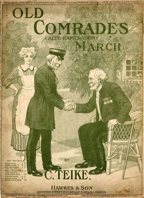 Old Comrades (Alte Kameraden) March for Piano Solo only £18.00