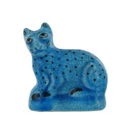 Egyptian Blue Cat Replica - Ancient Egyptian Homeware - The British Museum