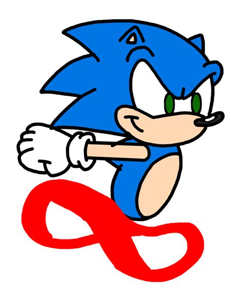 Sonic doing Super Peel Out by MarcosPower1996 on DeviantArt