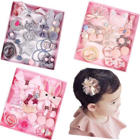 Top 10 Cute Baby Girls Hair Clips Hair Bows Barrettes Kids Hair Accessories Box – Life Maker