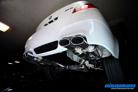 Eisenmann Sport Exhaust with Quad Oval Tips - E60 M5