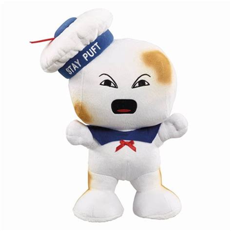 Ghostbusters Toasted Stay Puft Marshmallow Man 15-Inch Talking Plush