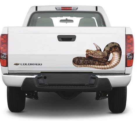 snake Tailgate decal, truck vinyl graphics, rattlesnake truck sticker | Xtreme Digital GraphiX