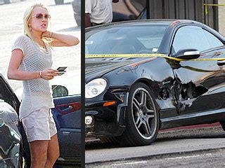 Lindsay Lohan Car Accident