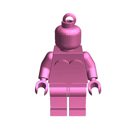 Lego minifigure keychain | 3D models download | Creality Cloud