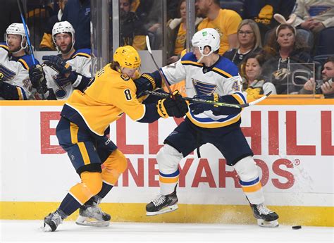 Predators Top Six Gets New Look Against Blues - The Hockey News ...