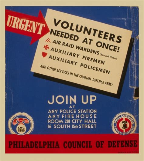 Vintage Volunteer Poster Free Stock Photo - Public Domain Pictures