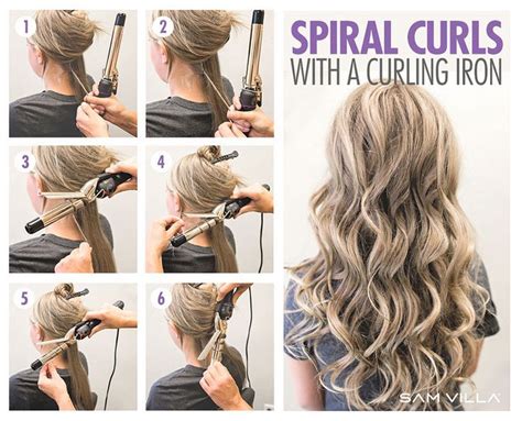 Pin on Curling iron tips