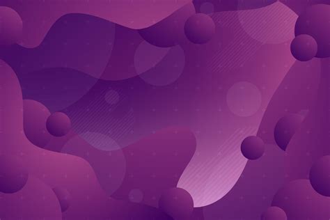 Dark purple gradient fluid abstract shapes background 681371 Vector Art ...