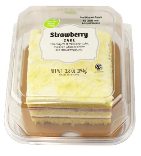 Strawberry Layer Cake, 13.8 oz - Kroger