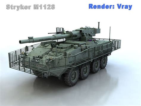 Stryker M1128 3D model | CGTrader