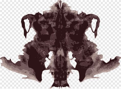 Rorschach test Ink blot test Projective test Psychology, psychology, poster, psychology png | PNGEgg