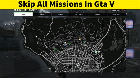 Skip All Missions In Gta 5