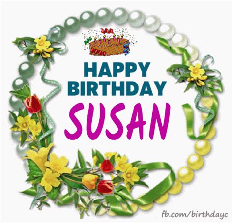 Happy Birthday SUSAN gif | Birthday Greeting | birthday.kim