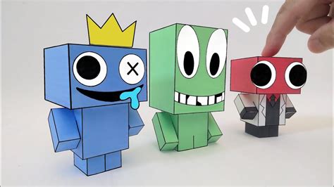 Rainbow Friends Papercraft Template - prntbl.concejomunicipaldechinu.gov.co