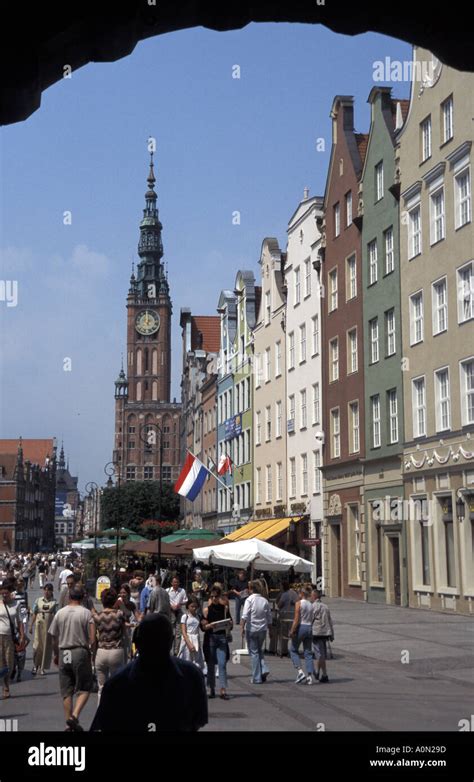 Gdansk, city hall and museum Stock Photo - Alamy