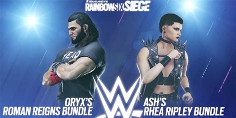 Rainbow Six Siege Announce Roman Reigns and Rhea Ripley Character Bundles