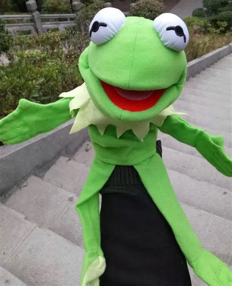 The Muppets show Kermit frog Puppets hand puppet plush Toy kid's gift ...