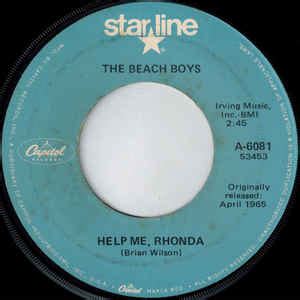 The Beach Boys - Help Me, Rhonda (1981, Vinyl) | Discogs