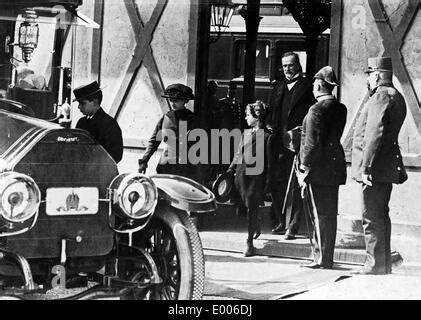 ARCHDUKE FRANZ FERDINAND OF AUSTRIA with his family in 1910. From Stock Photo - Alamy