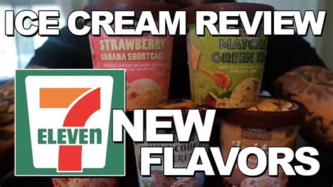 Ice Cream Review: 7-Eleven's New Flavors - YouTube