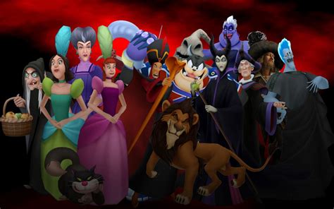 Kingdom Hearts' Disney villains by Riku-42 on DeviantArt