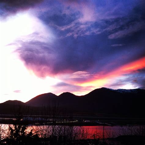 Sunset in Ketchikan Alaska during winter solstice | Ketchikan ...