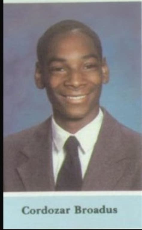 Snoop Dogg High School Senior year book photo 1989 : OldSchoolCool