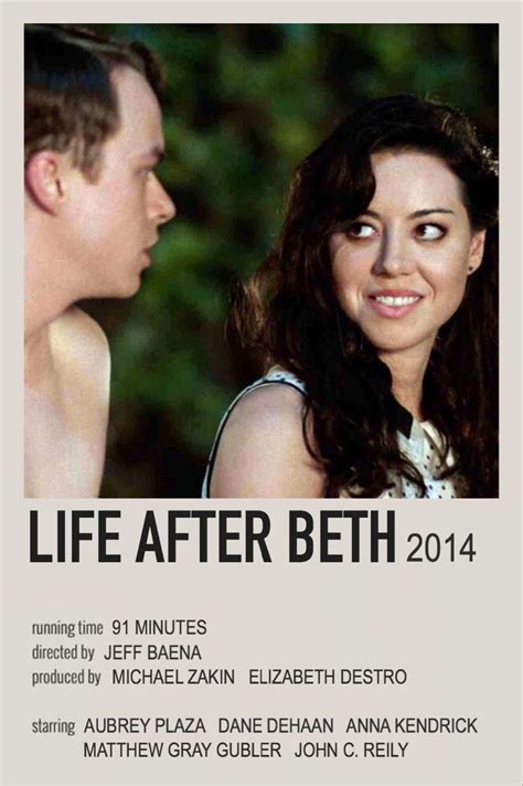 life after beth | Life after beth, Movie prints, Movie poster wall