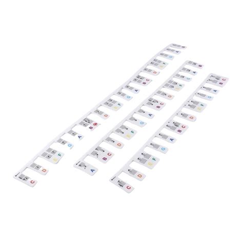 Removable 88-Key Piano Keyboard Labels Silicone Piano Keyboard Notes ...