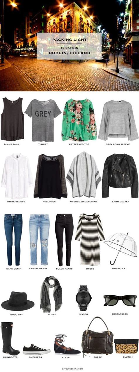 What to Pack for Dublin, Ireland | Ireland clothes, Travel outfit, Fashion