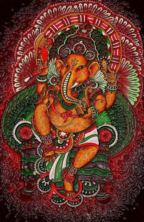 garden of the far east | Ganesh art, Indian art, Ganesha art