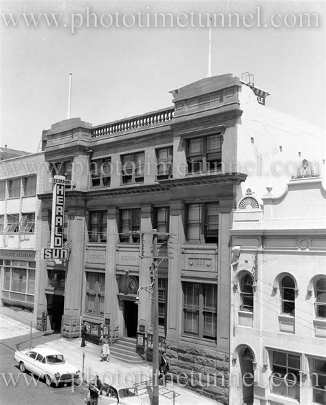 Newcastle Herald building, Bolton Street Newcastle, NSW, October 22, 1964 - Photo Time Tunnel
