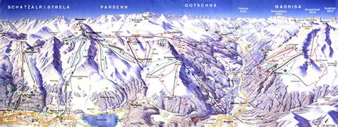 Davos Piste Map | trails & marked ski runs | SNO