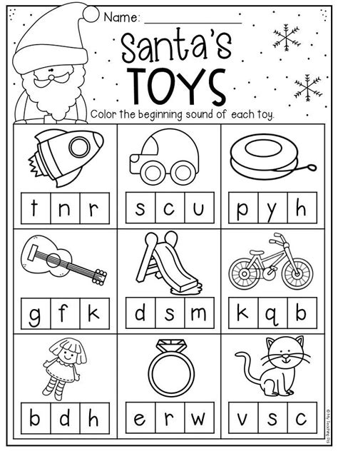 Holiday Homework Worksheets For Kindergarten