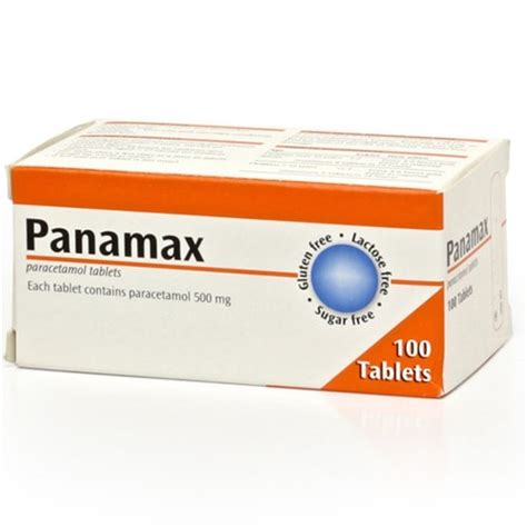 Panamax Tablet 500mg Pk of 100 RD - SSS Australia - SSS Australia Medical Supplies, Equipment ...